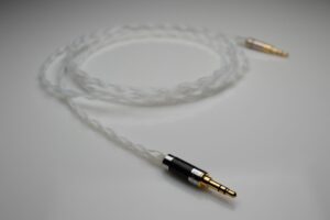 Reference pure Silver B&O BeoPlay H6, H7, H8, H9 upgrade cable by Lavricables