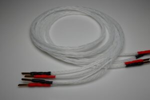 Reference pure Silver speaker cables by Lavricables