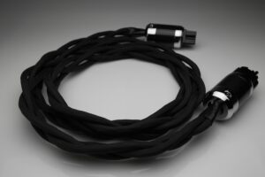 Grand 30 core pure solid Silver mains EU US carbon power cable by Lavricables