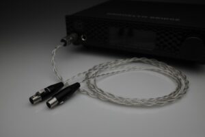 Master pure Silver Audeze awg22 multistrand litz LCD-2 LCD-3 LCD-X LCD-XC LCD-4 LCD-MX4 LCD-4z LCD-24 LCD-5 MM-500 headphone upgrade cable by Lavricables