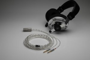 Master pure Silver awg22 multistrand litz Final Sonorous X VIII D7000 D8000 Pro Pandora Hope headphone upgrade cable by Lavricables