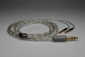 Grand pure Silver awg20 multistrand litz HiFiMan Susvara HE1000 Edition X headphone upgrade cable by Lavricables