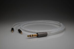 Grand 20 core pure Silver HiFiMan Arya HE1000se HE6se headphone upgrade cable by Lavricables