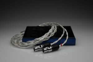 Master pure Silver awg22 multistrand litz Erzetich Mania Phobos headphone upgrade cable by Lavricables