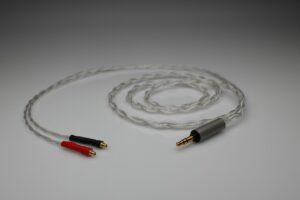 Ultimate pure Silver iBasso SR1 multistrand litz awg24 headphone upgrade cable by Lavricables