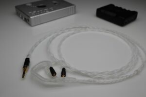 Reference pure Silver Acoustune HS1501 HS1503 HS1551 HS1650 CU HS1670 SS upgrade cable by Lavricables