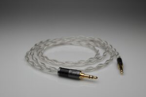 Master pure Silver awg22 multistrand litz Extension adapter extender headphone upgrade cable by Lavricables