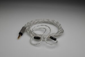 Master pure silver awg22 multistrand litz Westone W4R 64 Audio InEar StageDiver iem 2 pin upgrade cable by Lavricables