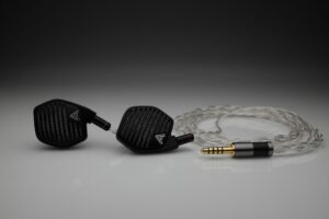 Master Silver Audeze iSine LCD-i3 LCD-i4 iSine 10 20 LCDi3 LCDi4 multistrand litz awg22 iem upgrade cable by Lavricables