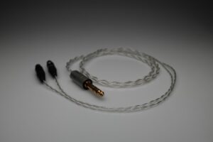 Master pure Silver awg22 multistrand litz Etymotic Research ER4XR ER4-XR ER4SR ER4-SR iem upgrade cable by Lavricables