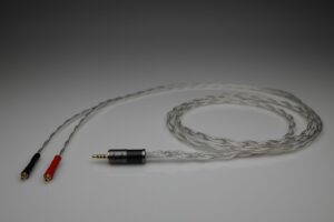 Master pure Silver awg22 multistrand litz Shure SRH1540 SRH1840 headphone upgrade cable by Lavricables