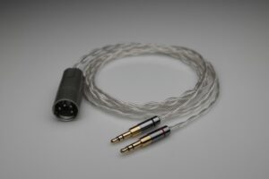 Master pure Silver Crosszone CZ-1 CZ-10 CZ-8A multistrand litz awg22 headphone upgrade cable by Lavricables