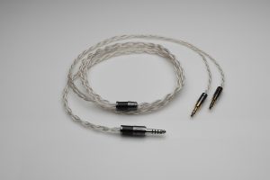 Master pure Silver Crosszone CZ-1 CZ-10 CZ-8A multistrand litz awg22 headphone upgrade cable by Lavricables