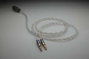 Ultimate pure Silver GoldPlanar Gold Planar GL2000 multistrand litz awg24 headphone upgrade cable by Lavricables