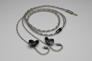 Grand pure silver awg20 multistrand litz THIEAUDIO MONARCH MKIII 2 pin iem upgrade cable by Lavricables